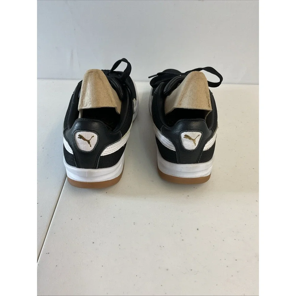 Puma Womens California Black / white Casual Shoes Sneakers Size‎ 10